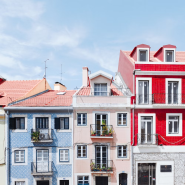 colorful houses